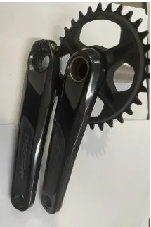 SHIMANO DEORE M6100 CRANKSET GHOST HOLLOWTECH DIRECT MOUNT 32/170 M6100 WITH BB