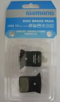 SHIMANO L03A BRAKE PAD GUARANTEED ORIGINAL IN SHIMANO PACKING with spring JAGWIRE DCA004 SEMI-METALI