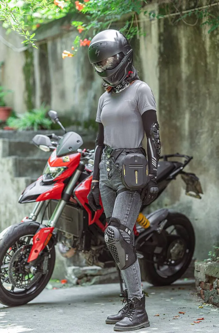 ROCKBROS Motorcycle Bag | Waterproof | Hard Shell | Big Capacity | Expandable | Double zipper