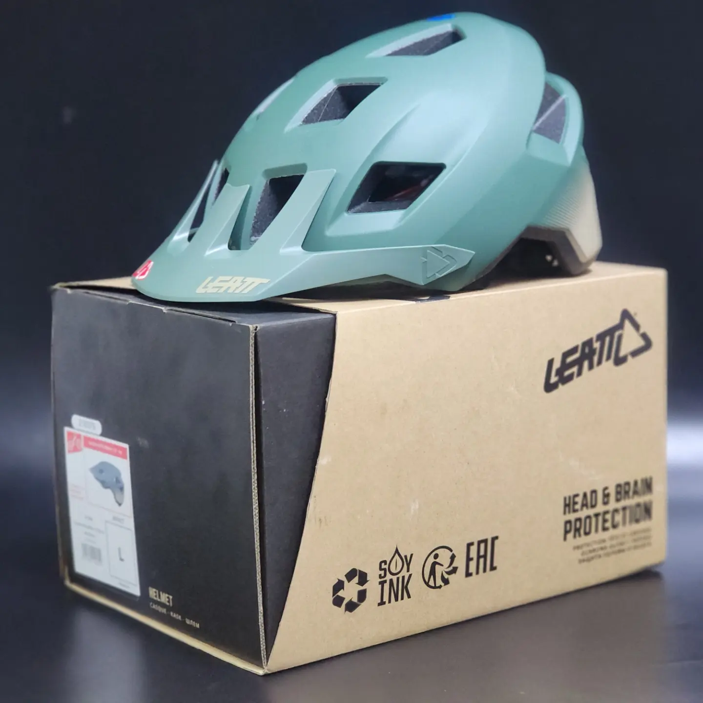 LEATT ALLMTN 1.0 V22 IVY HELMET