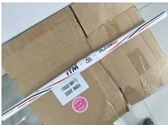ITM ALCOR WHITE 620MM FLAT BAR - USED FOR LESS THAN 2 WEEKS