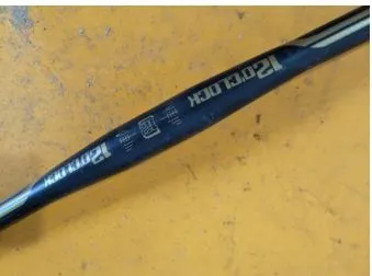 12O'CLOCK USED 6 MONTHS SCANDIUM 600MM ULTRALITE FLAT BAR - SALES