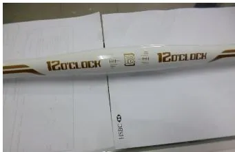 12O'CLOCK SCANDIUM USED 600M ULTRALITE BAR FLAT - SALES USED FOR LESS THAN 3 MONTHS