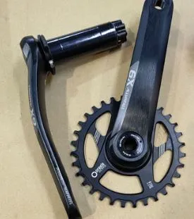 X0 CR 22-33-44T BLK SRAM TRUVATIV X9 1X OR 3X CRANKSET BB30 MTB SRAM TRUVATIV X9 170
