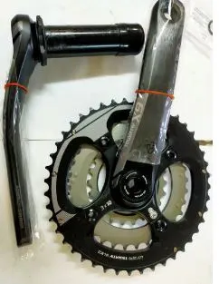 SRAM X9 TRUVATIV BB30 CRANKSET TRIPPLE CHAINRING 22-33-44T 175MM (NORMAL PRICE RM898)