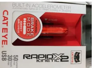 CATEYE RAPID X RAPID X2 KINETIC RAPIDX REAR BLINKER SALES CAT EYE