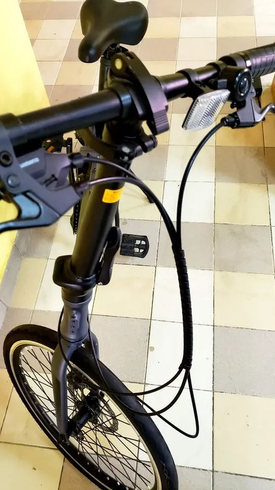 TRS folding bike 20 inch TOPAZ Shimano 8 Speed
