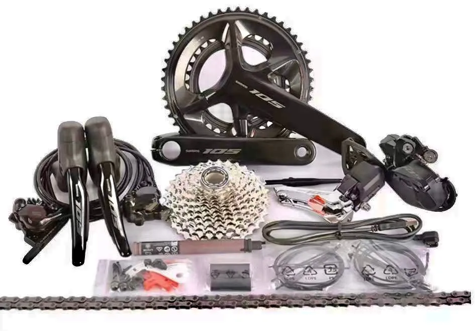 Shimano 105 R7170 Di2 Disc Groupset - 12 Speed