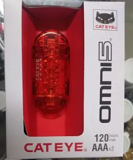 CATEYE OMNI 5 OMNI5 REAR BLINKER - GURANTEED GENUINE CATEYE LAST UNIT CLEARANCE
