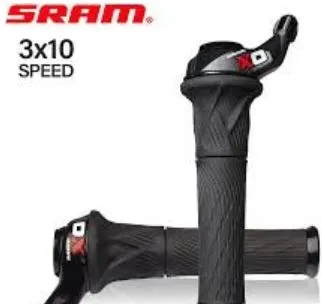SRAM XO X0 GRipshift 3x10SPEED - LAST UNIT CLEARANCE GENUINE IN SRAM GENUINE BOX
