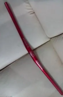 SPANK 740mm FALT BAR RED - Last piece clearance