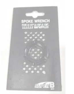 SUPER B SPOKE WRENCH - Multiple sizes