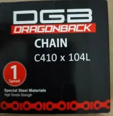 DGB SINGLE SPEED PREMIUM CHAIN - OPTIMUM QUALITY - CAN BE USE ON BMX, FIXIE &amp; all single speed bicyc