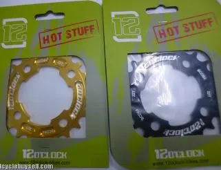 12o'clock 22T / 24T BCD64 AL7075 High Grade chainring STOCK CLEARANCE LAST UNITS EACH COLOR
