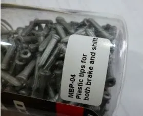 BRAKCO PLASTIC TIPs for both Gear/Brake Cables - 400pieces / bottle Sales OFFER!!