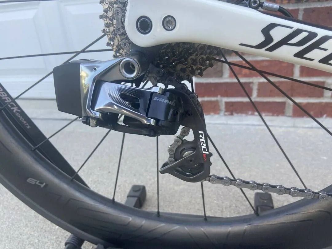 2018 Specialized used Venge Vias Pro 56cm Roval S Works Sram Red E-Tap