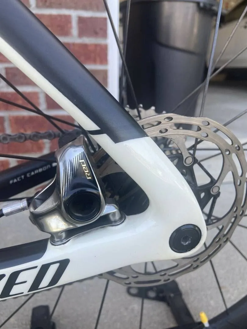 2018 Specialized used Venge Vias Pro 56cm Roval S Works Sram Red E-Tap