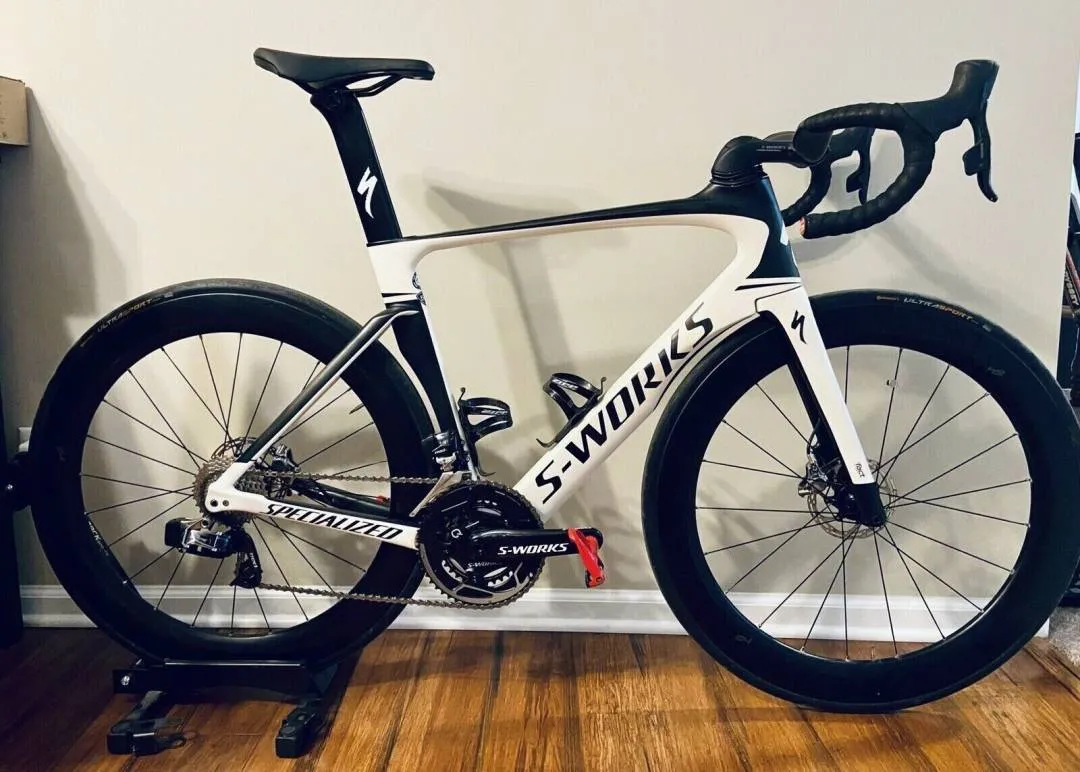 2018 Specialized used Venge Vias Pro 56cm Roval S Works Sram Red E-Tap