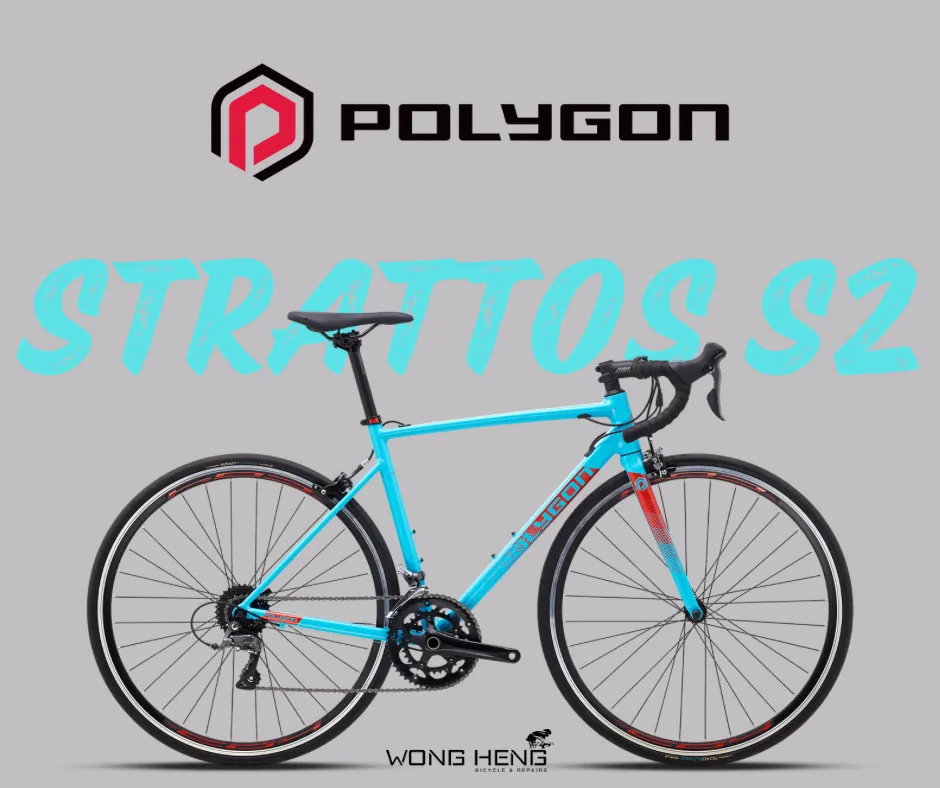 Polygon Strattos S2 All Rounder Aluminum Road Bikeï¼ˆReady Stockï¼‰