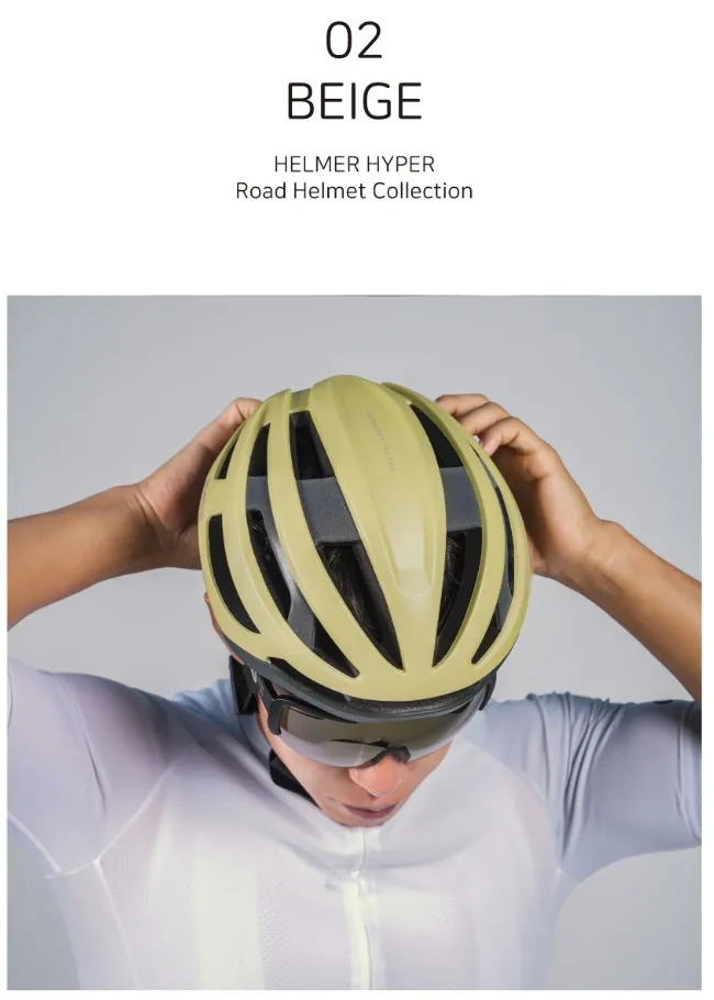 CRNK Cycling Helmet Helmer Hyper Beige