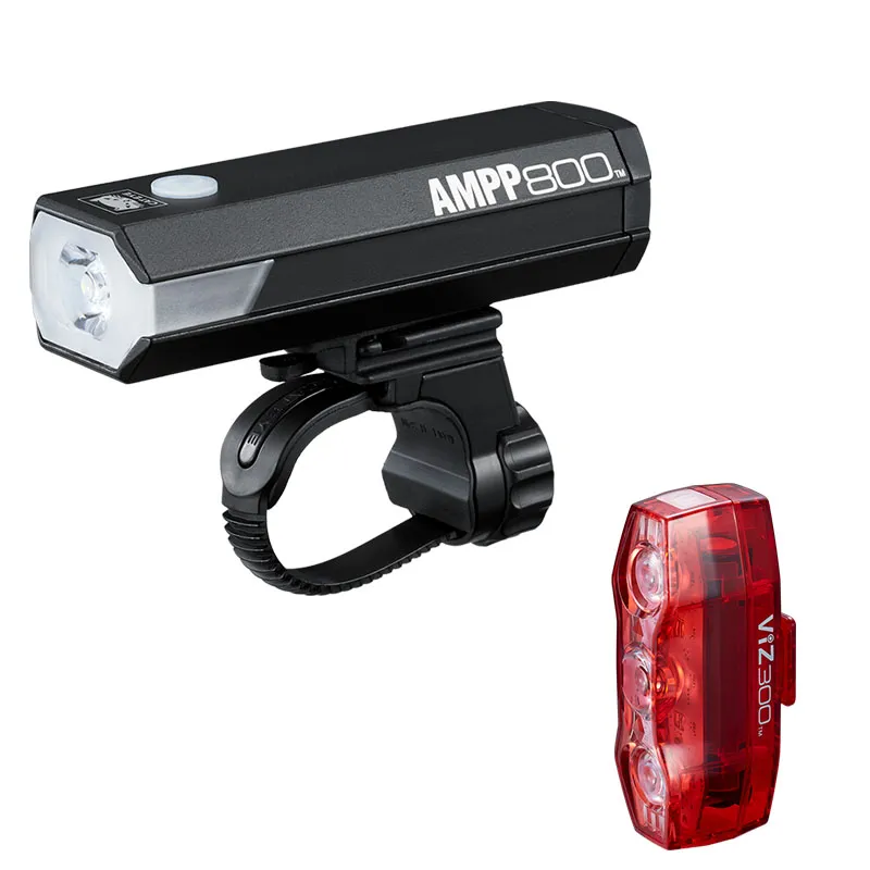 CATEYE Cycling Light | Head Lights | Safety Lights | Cycle Accessories AMPP800 AMPP400 ViZ300 ViZ150