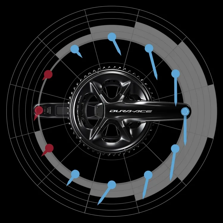 SHIMANO Dura Ace FC-R9200-P Power meter Crank Arms | Dual-Sided | Hollowtech II | Crankarm only !!