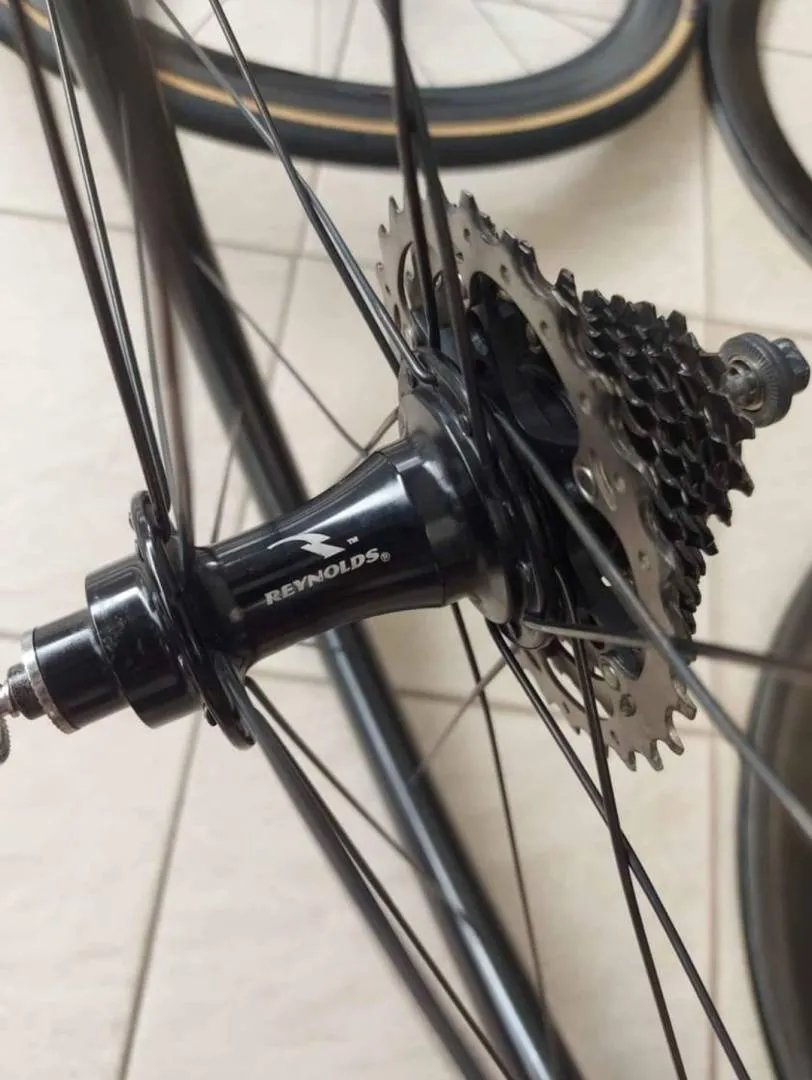 Custom Reynolds wheelset.