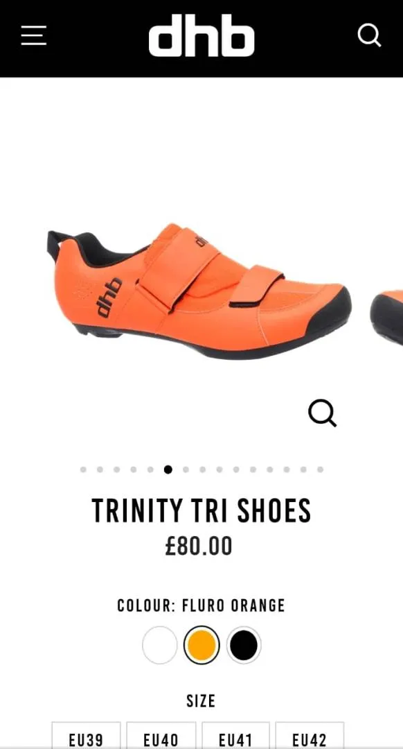 {NEW UNUSED!} TRIATHLON SHOE DHB TRINITY TRI SHOE
