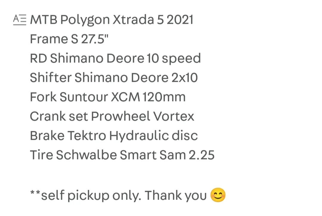 Polygon Xtrada 5 MTB