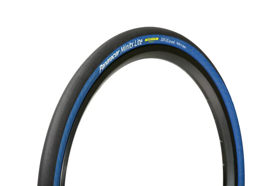 Panaracer Minits Lite PT 20" Inch (451/406) Folding Bead Hybrid Urban Tires Black 451 MINI VELO