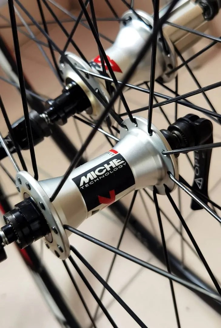 RACING WHEELSET MICHE RACE 707 Clincher FOR CAMPAGNOLO 9/10/11 V. Made in Italy