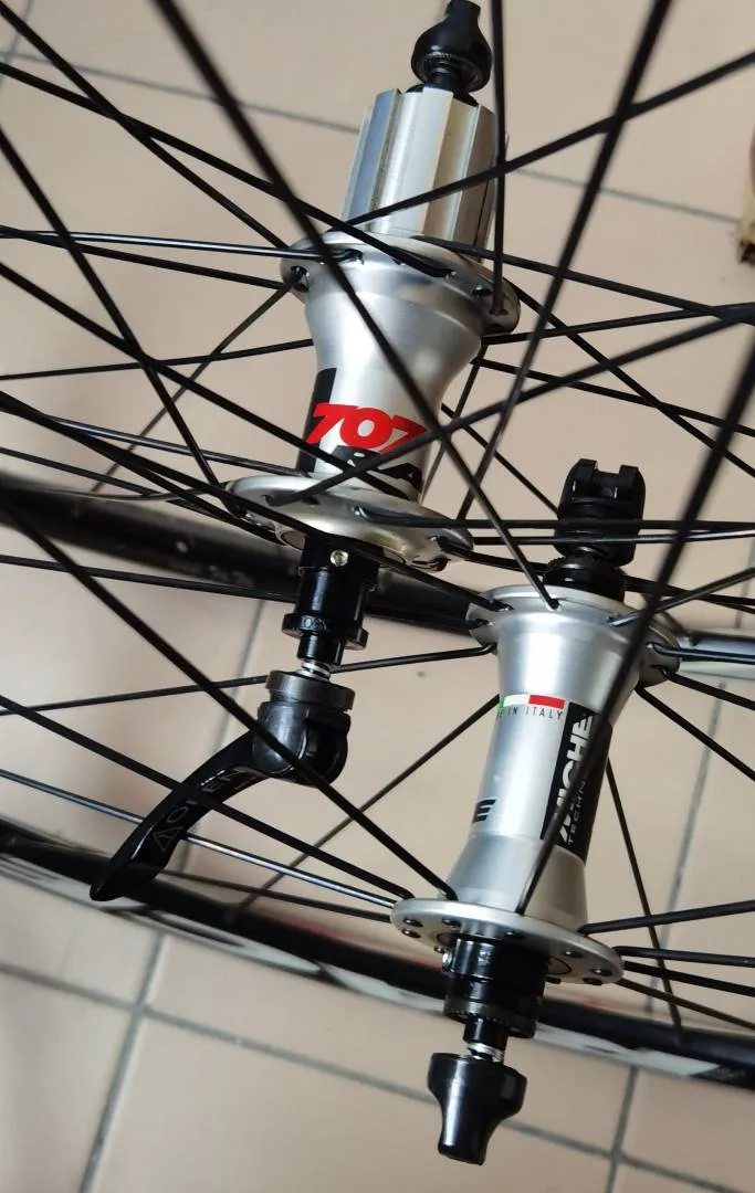 RACING WHEELSET MICHE RACE 707 Clincher FOR CAMPAGNOLO 9/10/11 V. Made in Italy