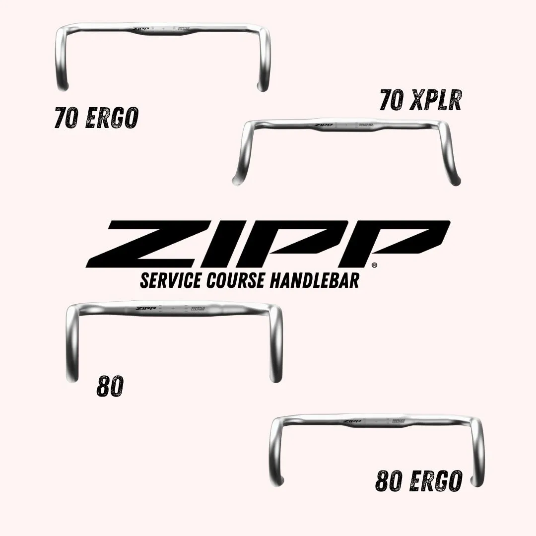 ZIPP Service Course Handlebar | Silver | 70 Ergo | 70 XPLR | 80 | 80 Ergo