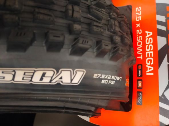 MAXXIS ASSEGAI 27.5X2.5 WT 3C MAXXTERRA EXO+ PROTECTIONTUBELESS READY - CLEARANCE SALES