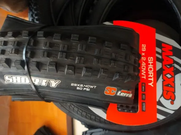 MAXXIS SHORTY 29X2.4 27.5X2.5 WT 3C MAXXTERRA TUBELESS READY EXO PROTECTION KEVLAR FOLDABLE