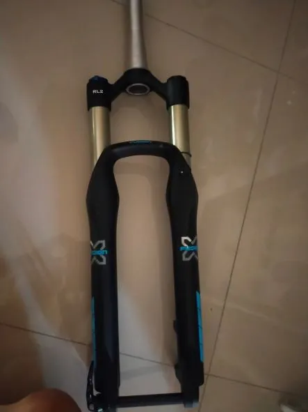 X FUSION 27.5 FORK 140MM TRAVEL TAKEN OUT FROM 2 WEEKS OLD BIKE TAPPERED 15X100MM