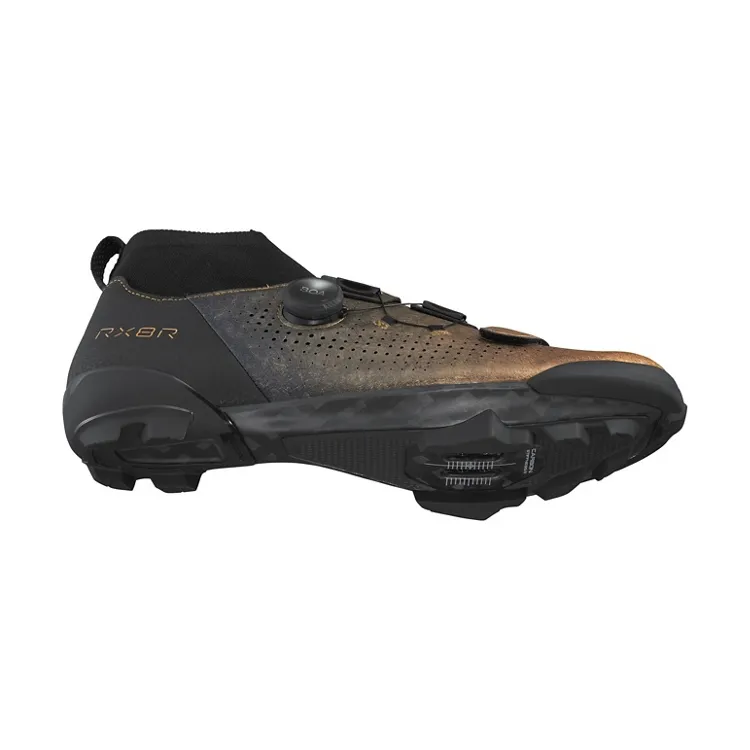2023 Shimano Gravel Racing Shoe | SH-RX801R | Metallic Orange | SPD | All-Day Comfort and Protection