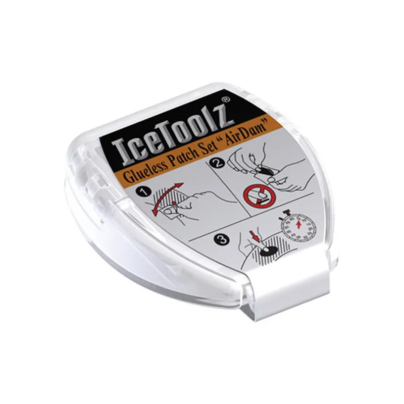 ICETOOLZ AIRDAM GLUELESS PATCH SET - 6 PATCHES AUTHENTIC