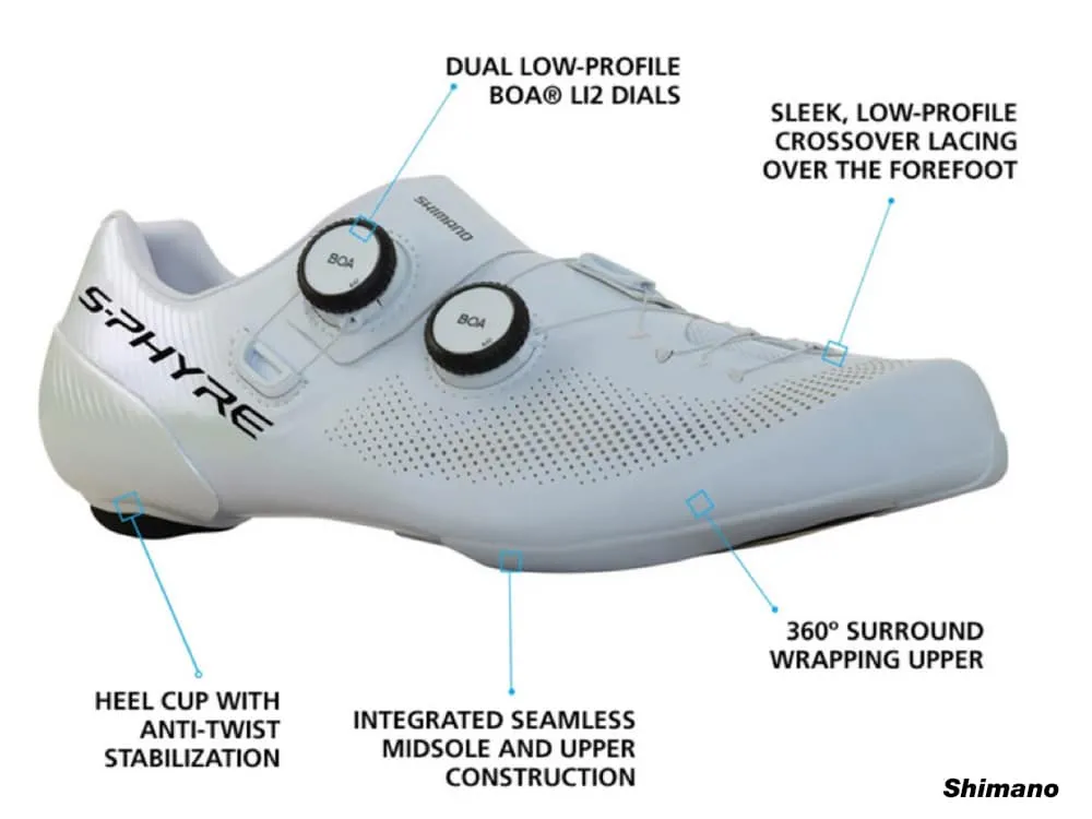 Shimano shoes S-phyre Rc903 white