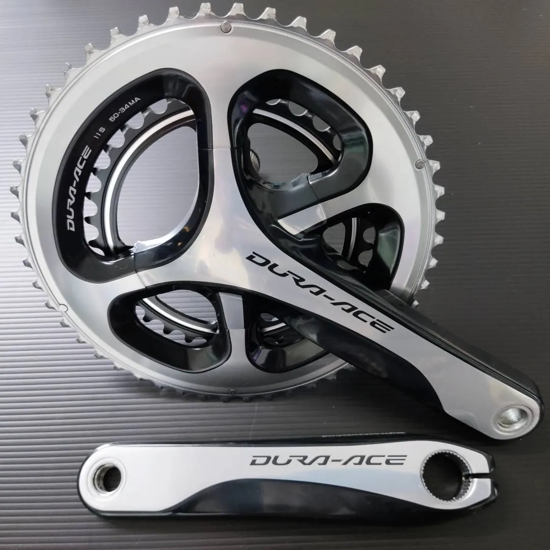 Shimano Dura Ace 9000 50/34T 172.5mm Road Crankset (USED)