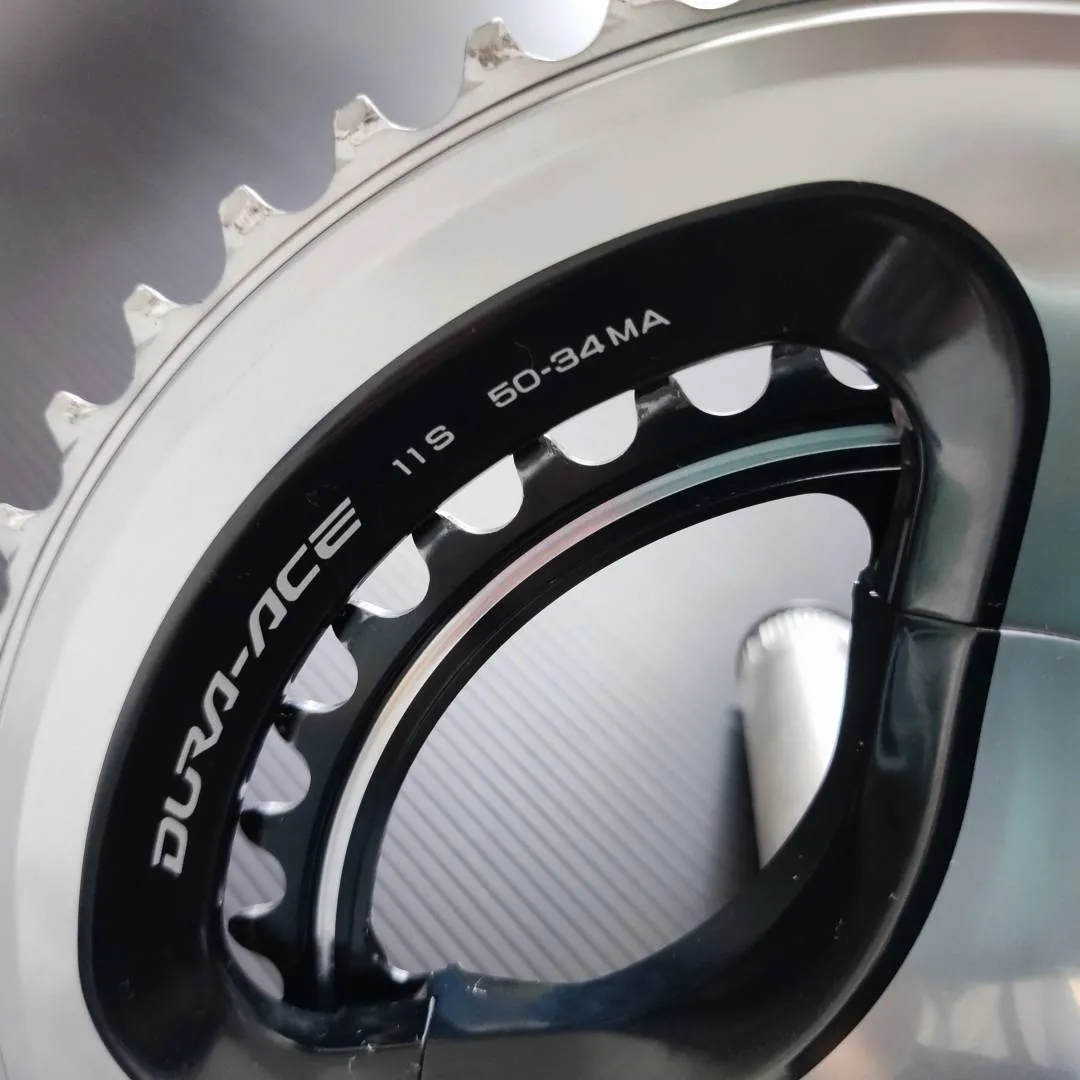 Shimano Dura Ace 9000 50/34T 172.5mm Road Crankset (USED)