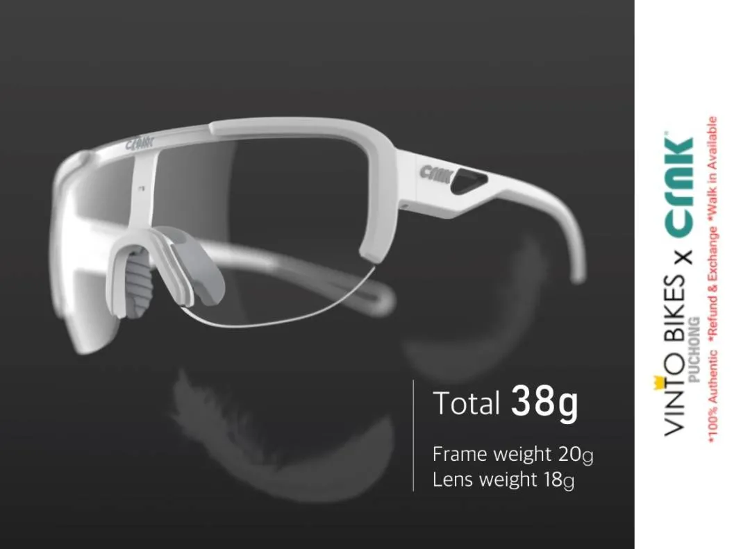 CRNK Cycling Goggles / Cycling Sunglasses OWL