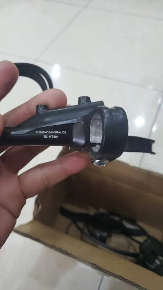 Used brake Shimano taken out from one week old bike