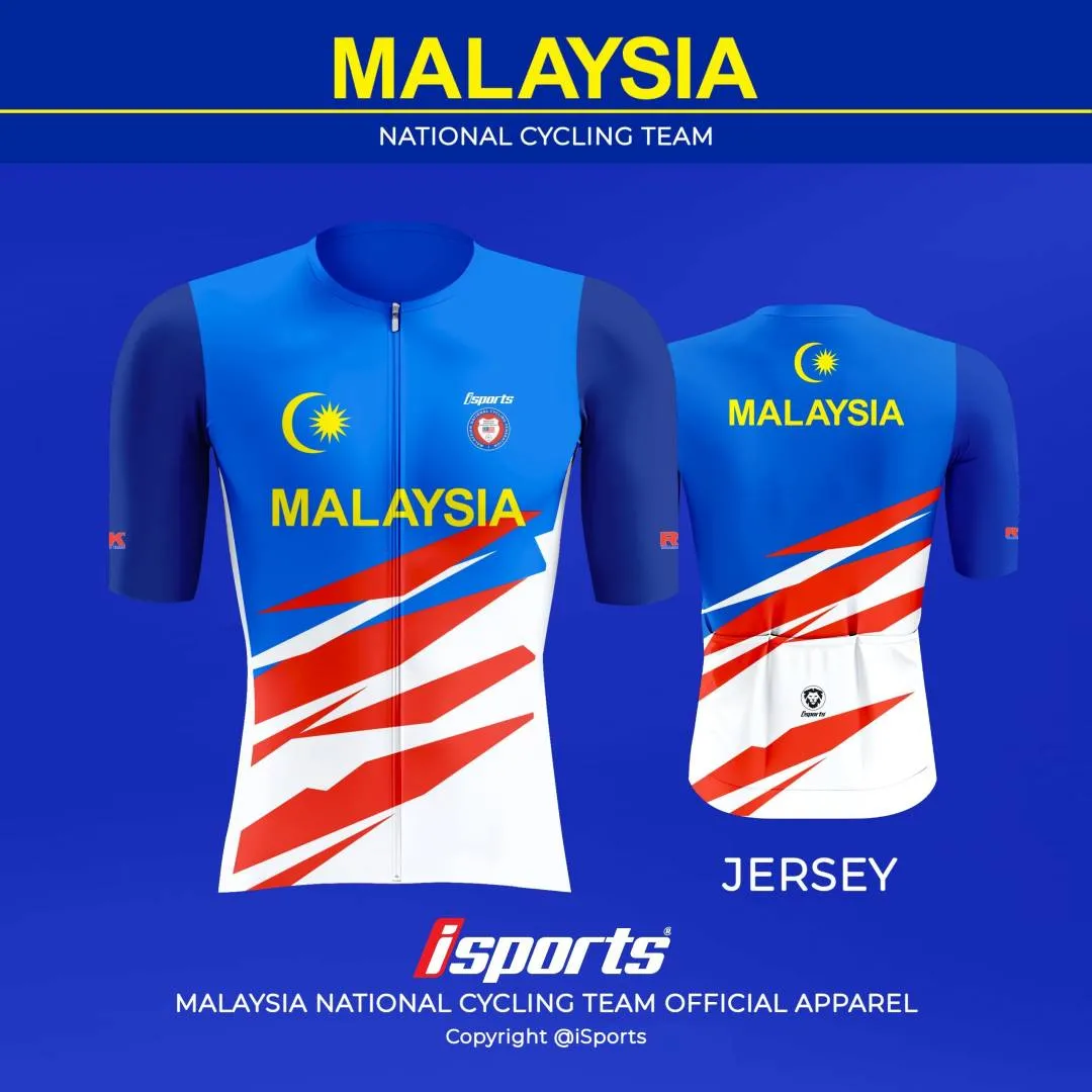 2023 Malaysia National Cycling Team Jersey