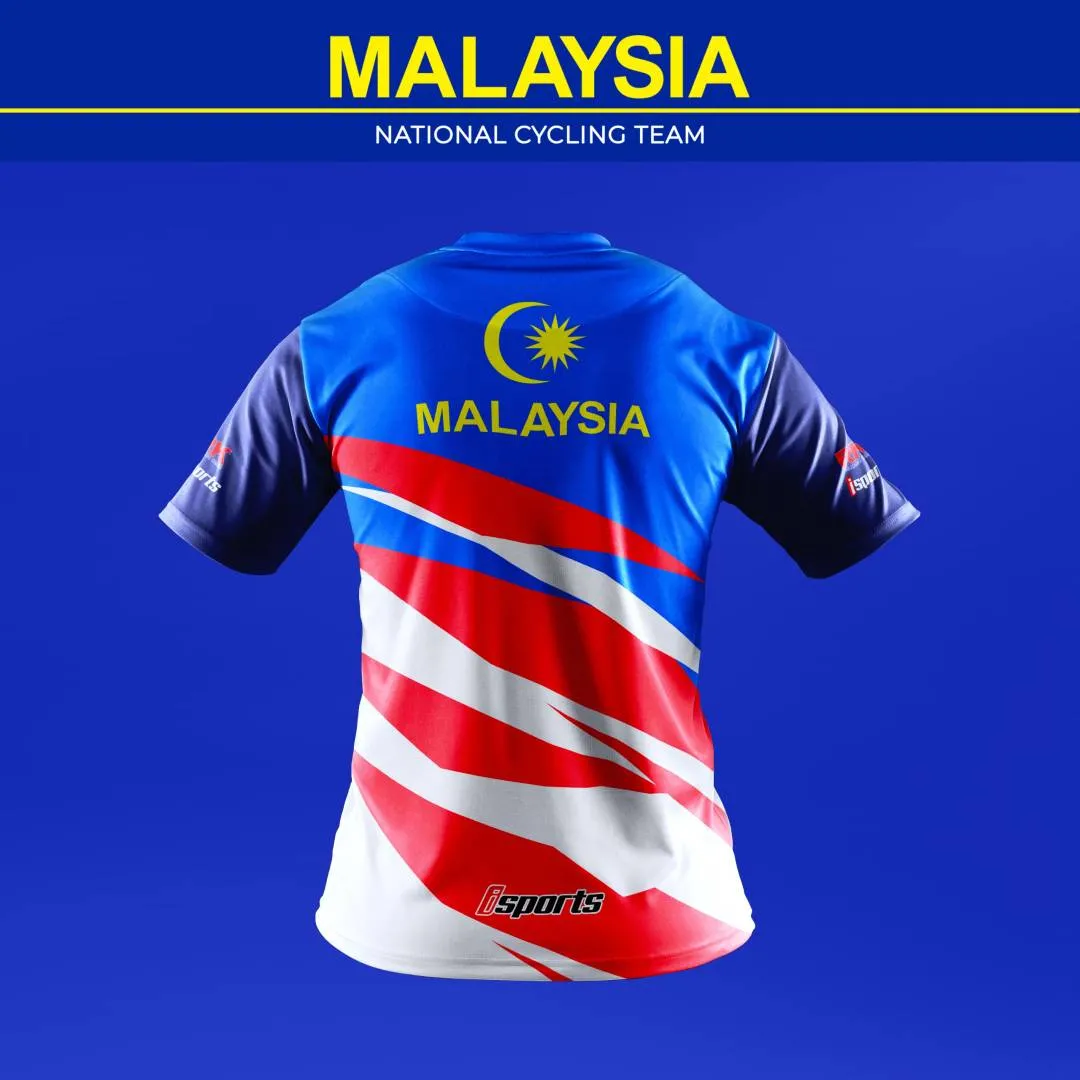 2023 Malaysia National Cycling Team Dri Fit