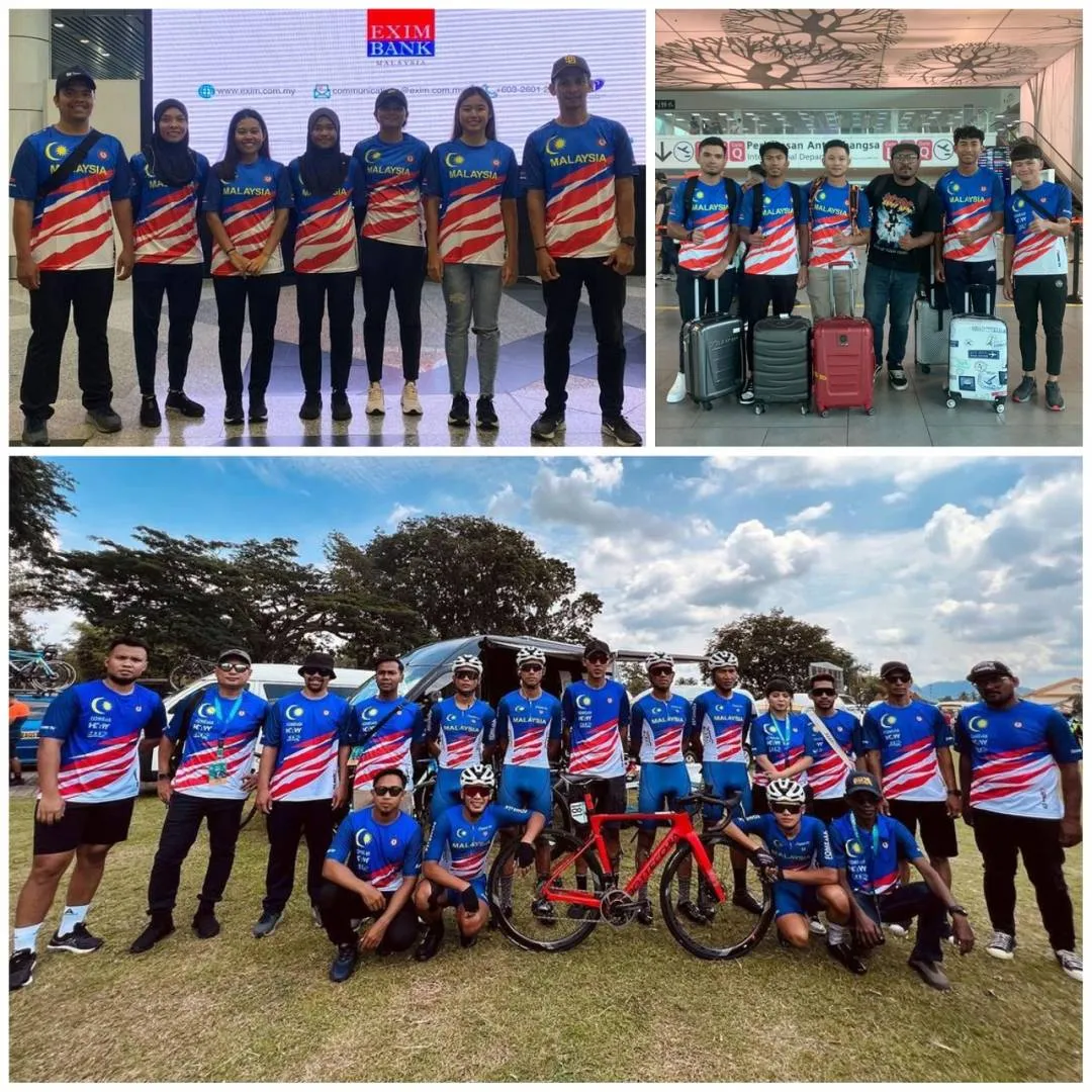 2023 Malaysia National Cycling Team Dri Fit