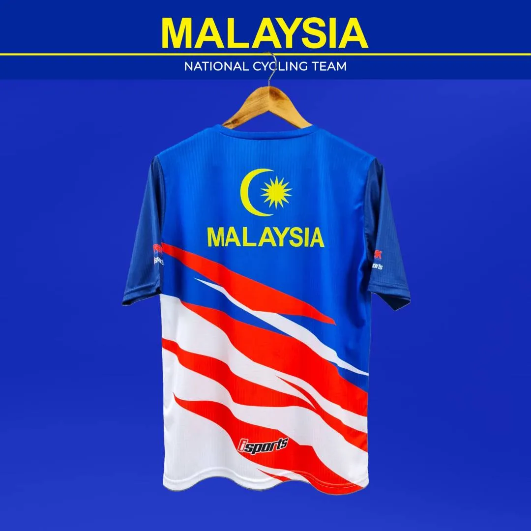 2023 Malaysia National Cycling Team Dri Fit