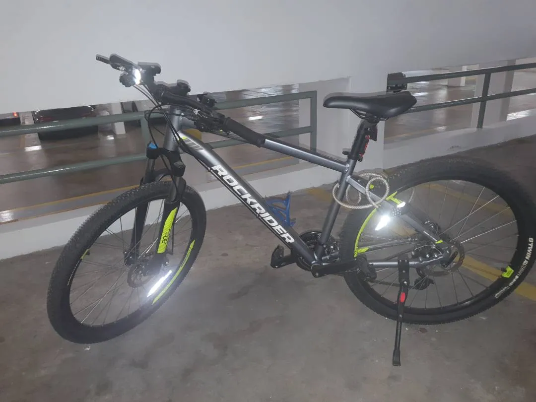 Hardly used Decathlon Dual Disc Brake ST500 Large size Bicycle