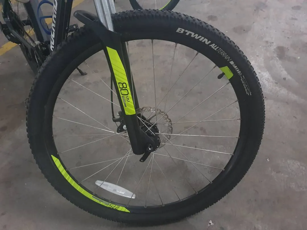 Hardly used Decathlon Dual Disc Brake ST500 Large size Bicycle
