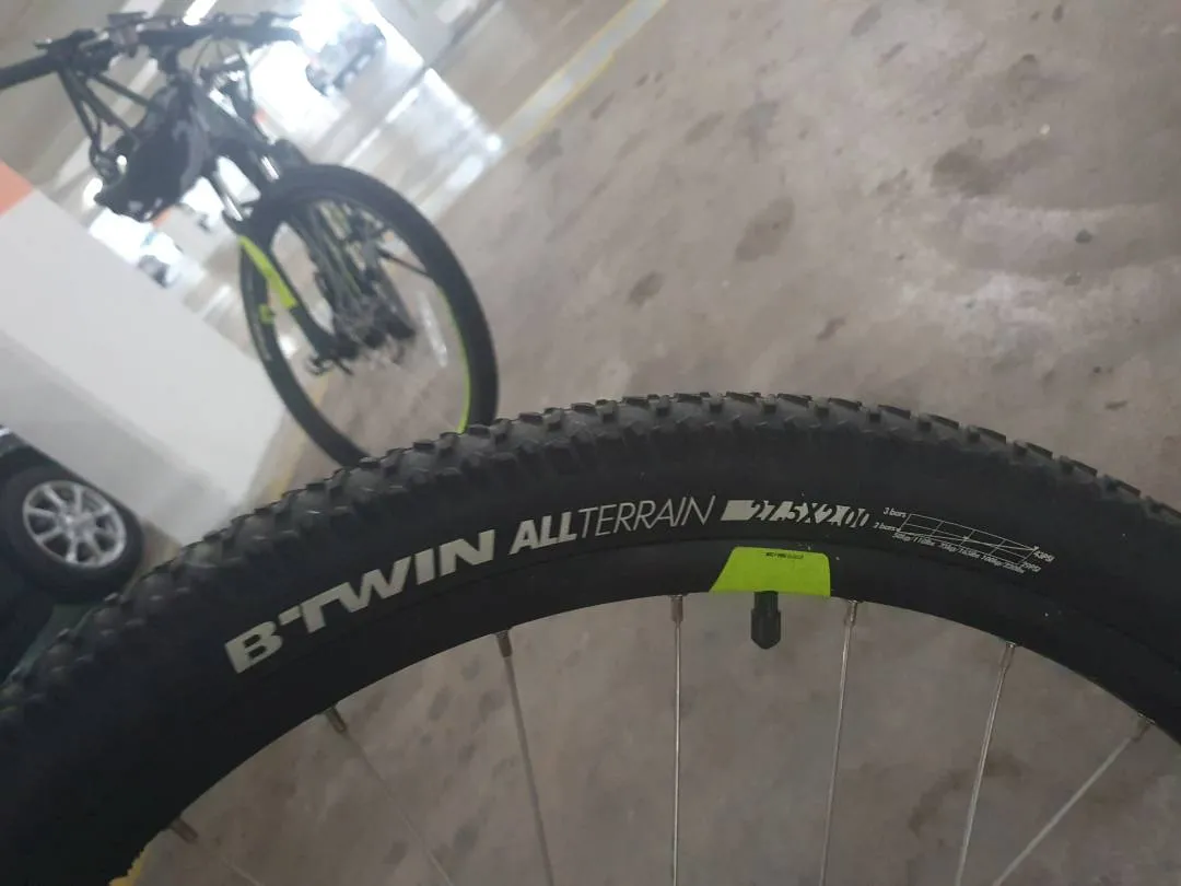 Hardly used Decathlon Dual Disc Brake ST500 Large size Bicycle